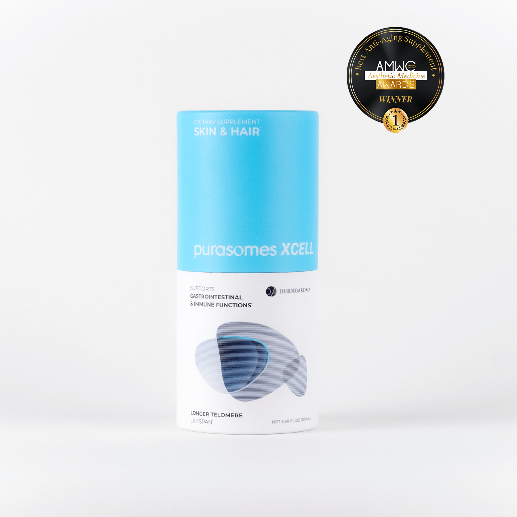 Purasomes XCell - AMWC 2025 nagrada za najbolji anti-age suplement sa egzozomima