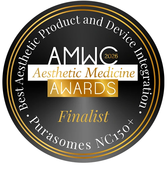 Purasomes NC150+ AMWC 2026 finalist za Best Product & Device Integration